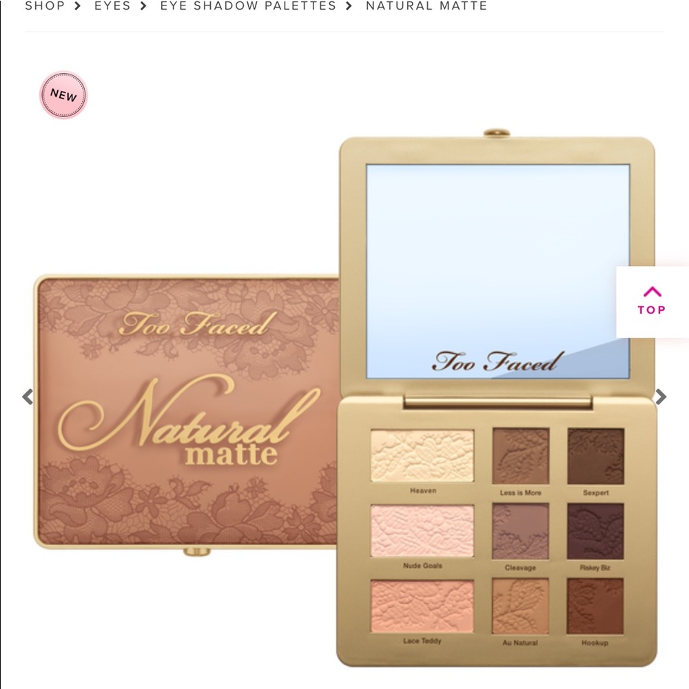 Too Faced Natural Matte Eye Shadow